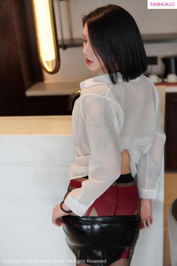   [XiuRen]高清写真图 2023.01.19 No.6158 乔一一 蕾丝内衣第42张图片